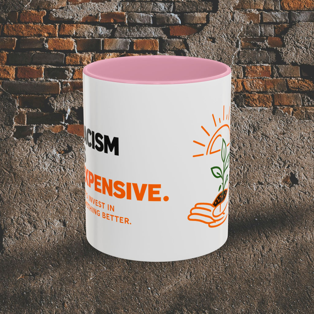 Inspirational Gardening Mug — "Hope Is Not Expensive" Ceramic Coffee Cup (11oz/15oz)