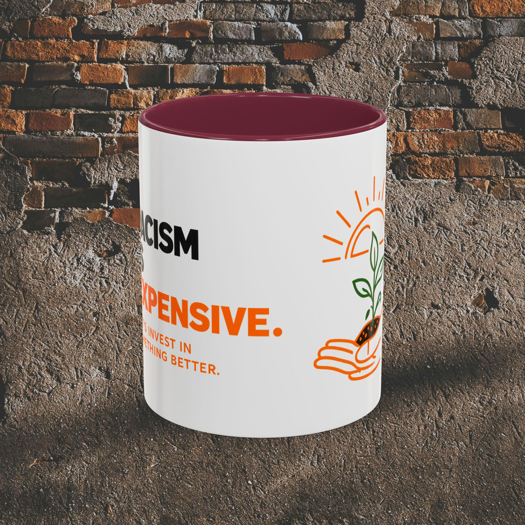 Inspirational Gardening Mug — "Hope Is Not Expensive" Ceramic Coffee Cup (11oz/15oz)