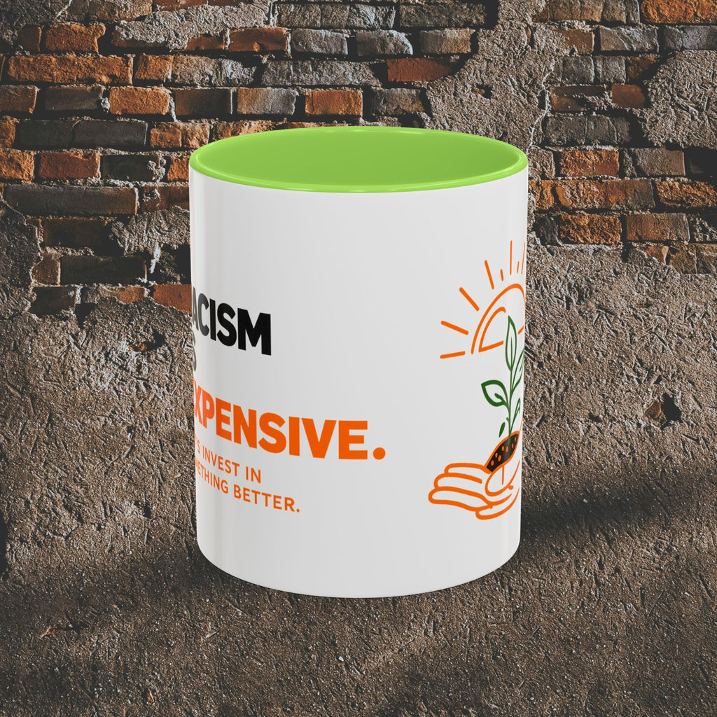 Inspirational Gardening Mug — "Hope Is Not Expensive" Ceramic Coffee Cup (11oz/15oz)