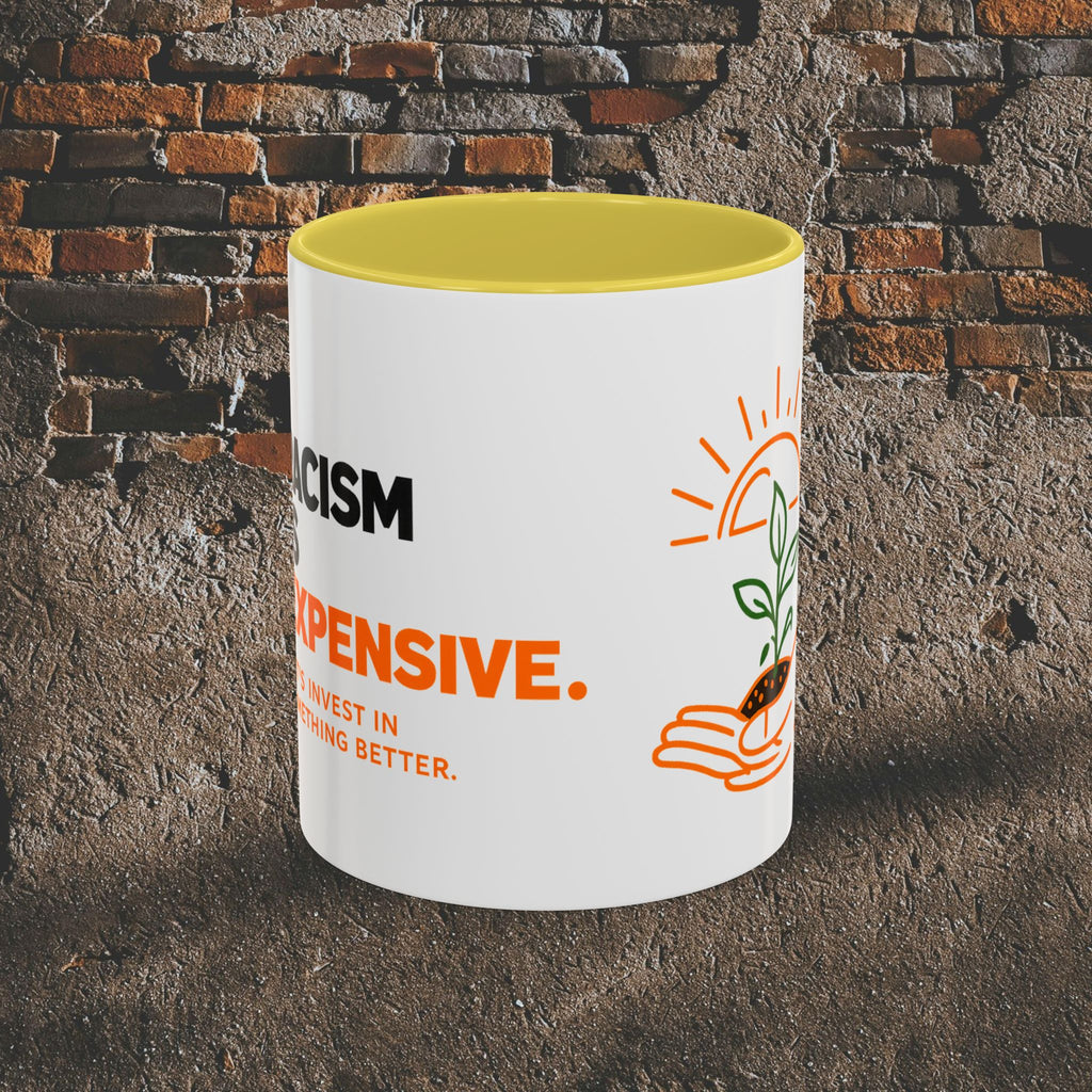 Inspirational Gardening Mug — "Hope Is Not Expensive" Ceramic Coffee Cup (11oz/15oz)