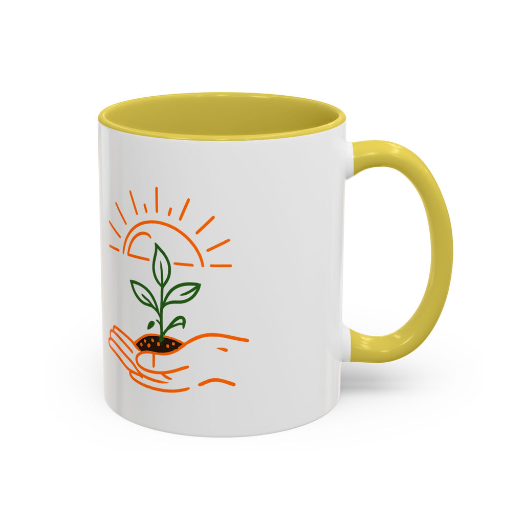 Inspirational Gardening Mug — "Hope Is Not Expensive" Ceramic Coffee Cup (11oz/15oz)