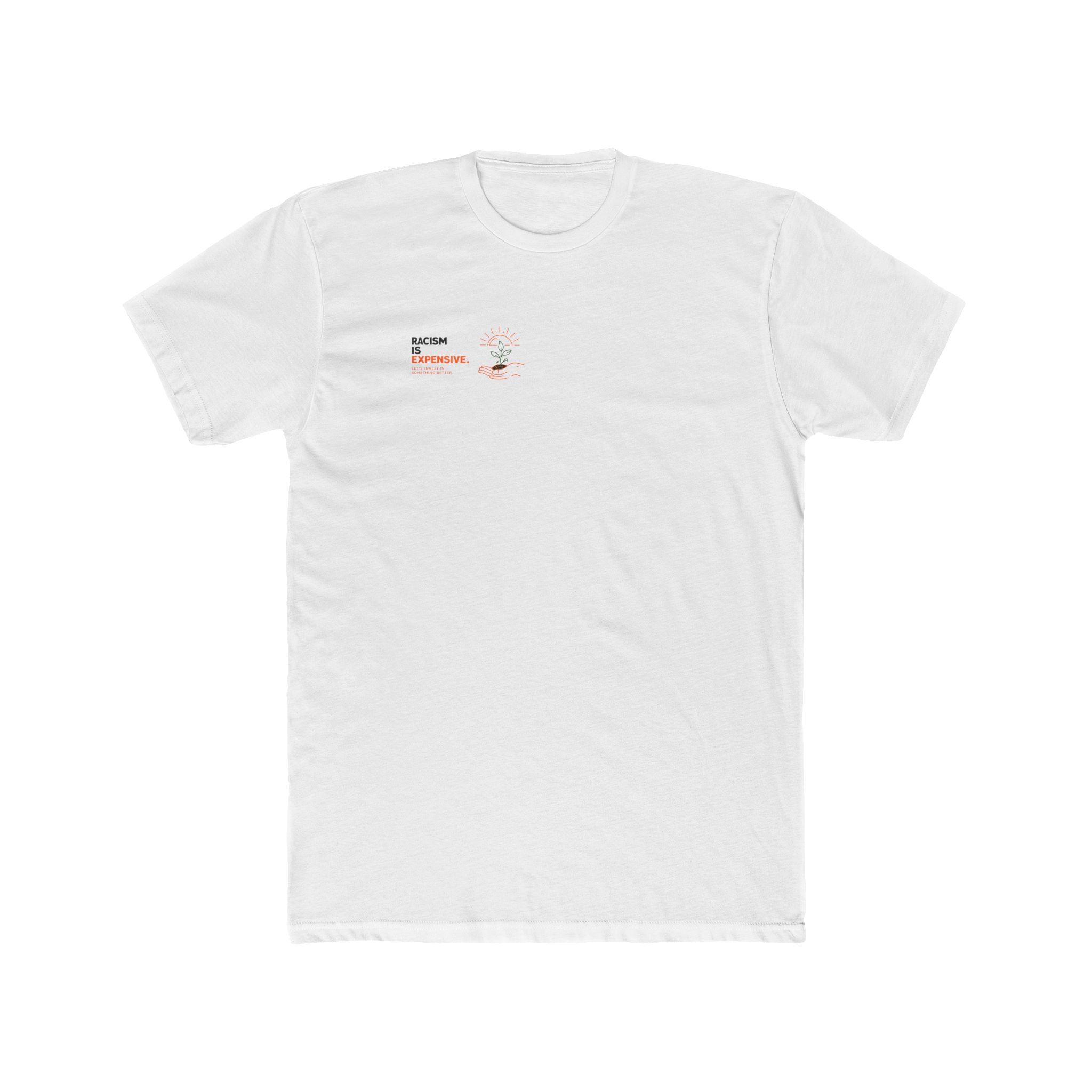 Minimalist Chest Logo Tee — Graphic Cotton T-Shirt