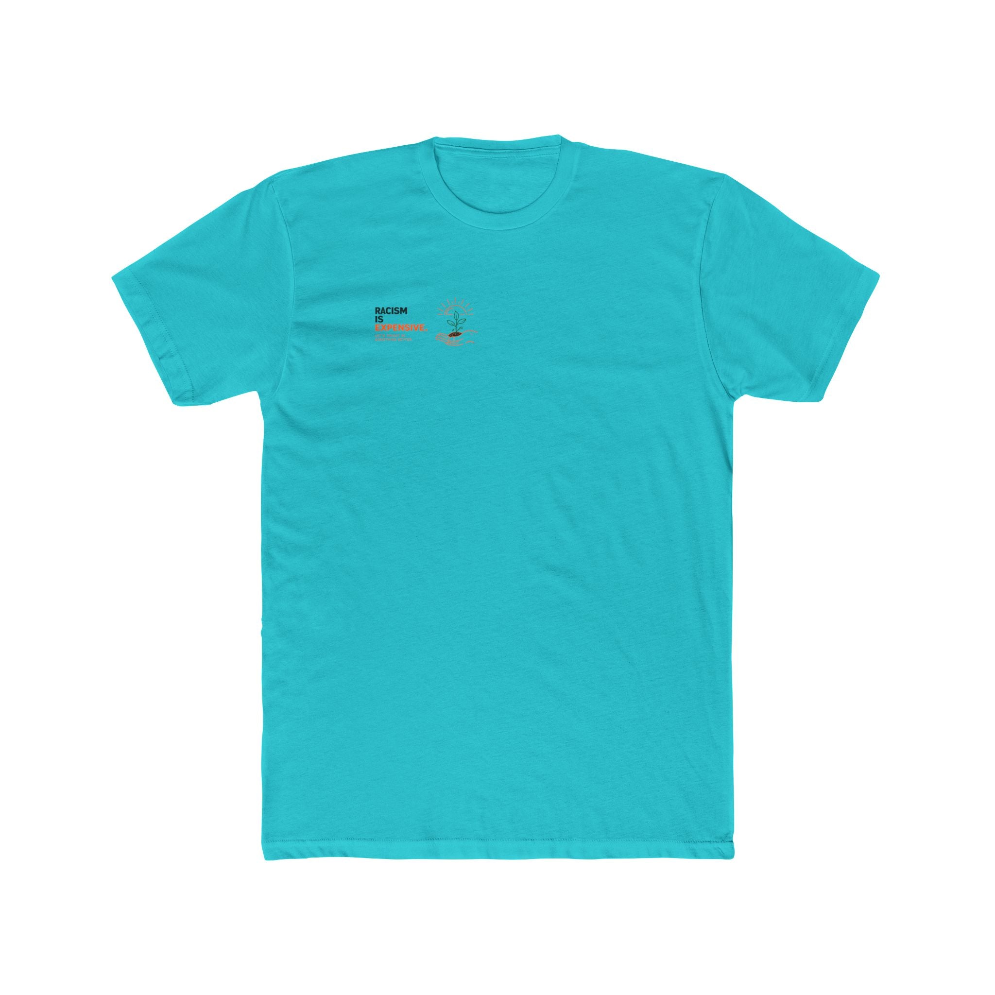Minimalist Chest Logo Tee — Graphic Cotton T-Shirt