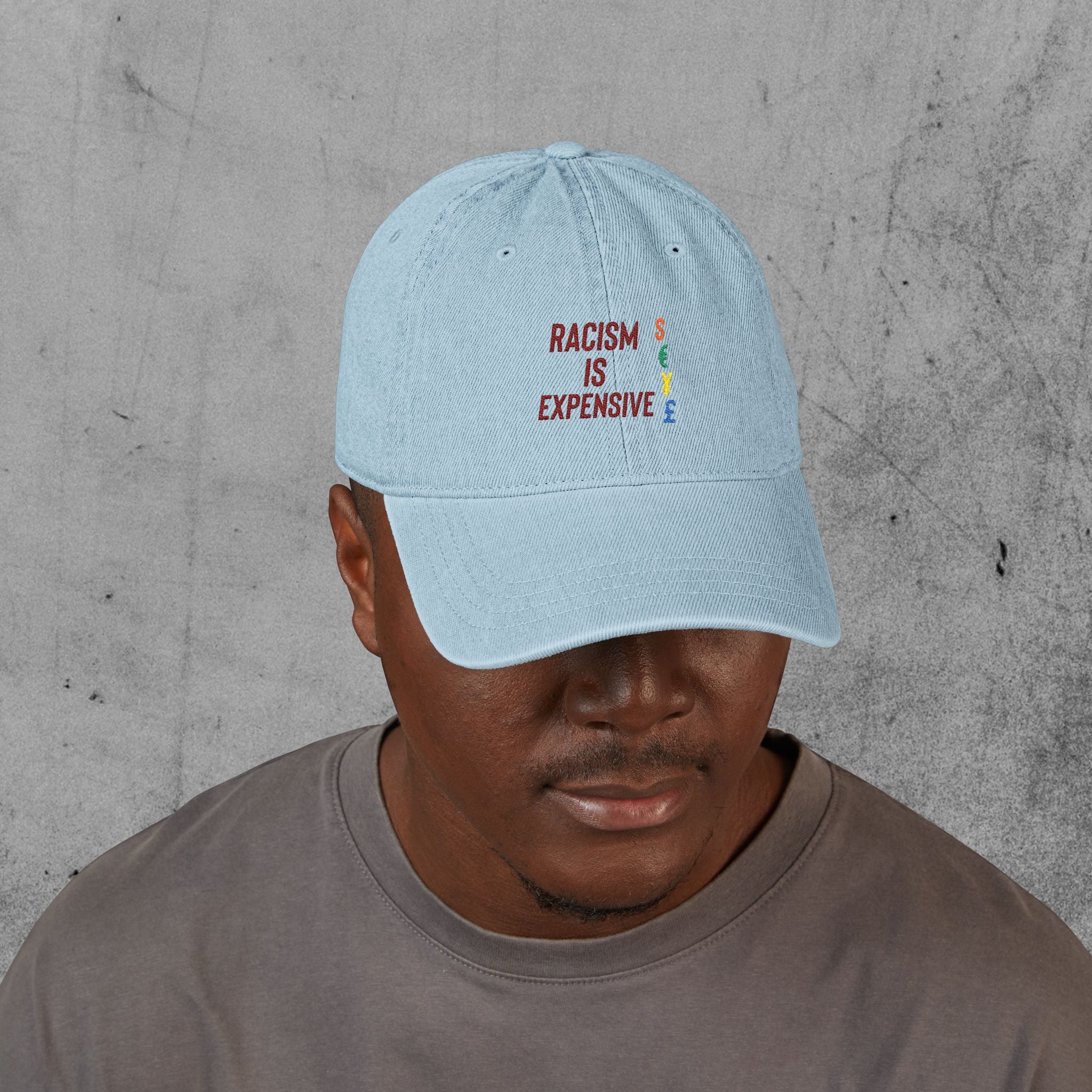 Denim Hat (Embroidery)