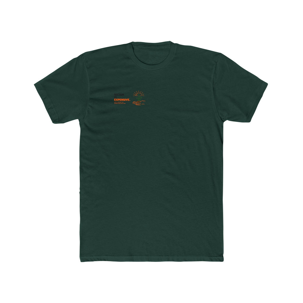Minimalist Chest Logo Tee — Graphic Cotton T-Shirt