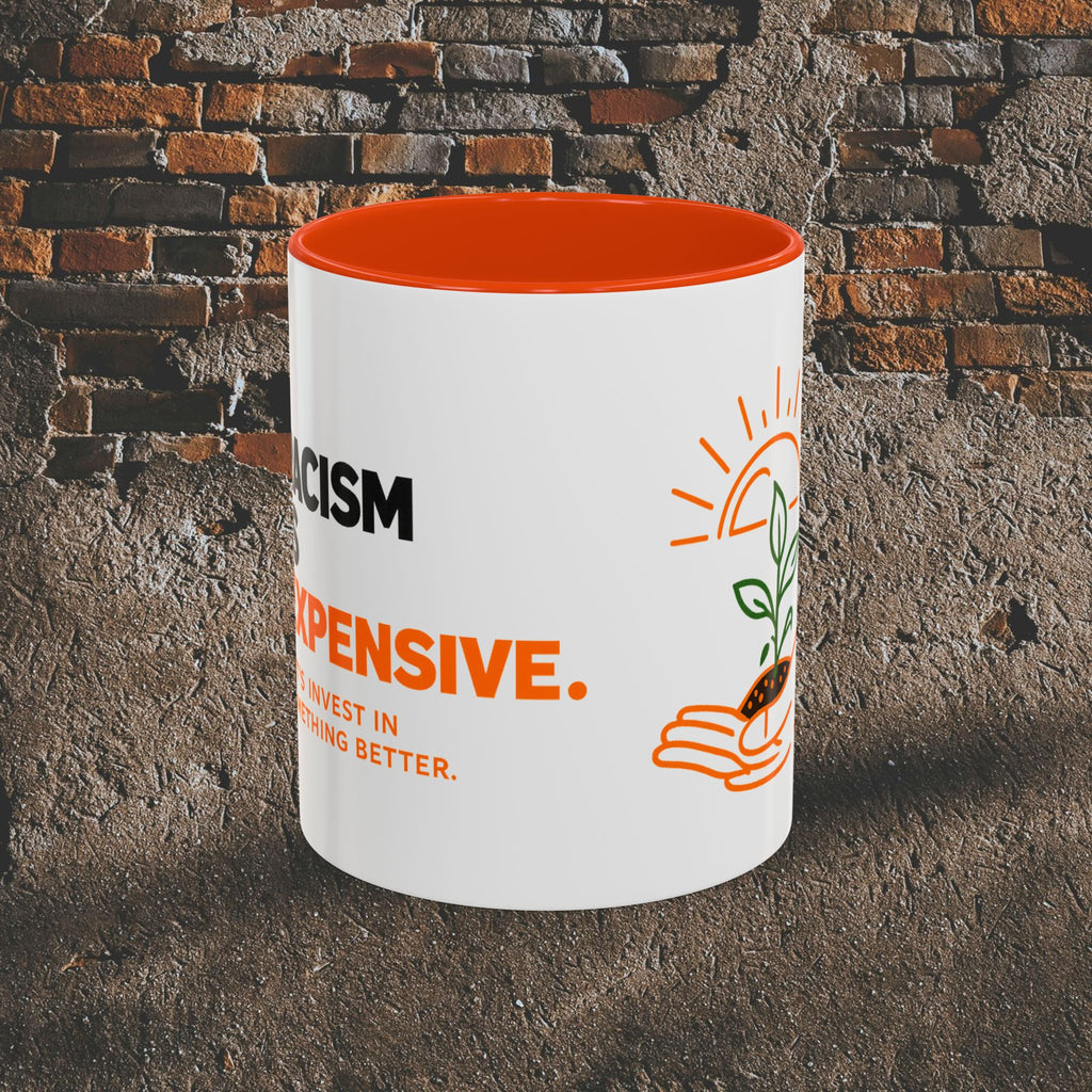 Inspirational Gardening Mug — "Hope Is Not Expensive" Ceramic Coffee Cup (11oz/15oz)